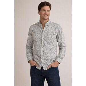 J.Crew Slim Untucked Floral Button Down Shirt Mens Small Flex